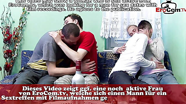 Amateur homemade bareback anal orgie