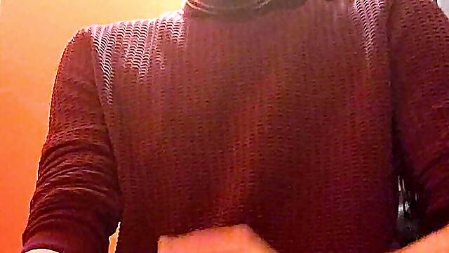 Horny guy with big cock, making sperm donation at the donor office 