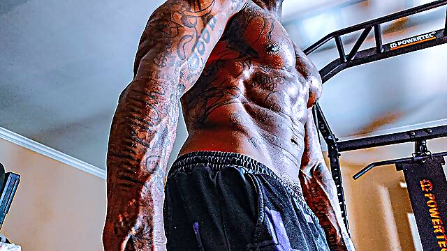 Big Black Hairy Cock Worship Hallelujah Johnson (Mr. Good Bar)