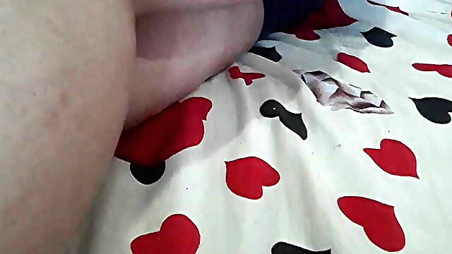 Step sister seeing boy masturbation