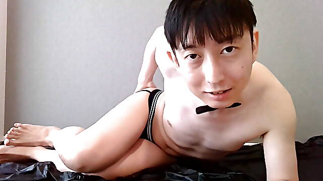 A Bunny Boy Wanking and Cum Beyond the Ear