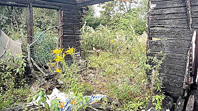 Took a twink to an abandoned house, and fucked him, filled his entire point with sperm - 390