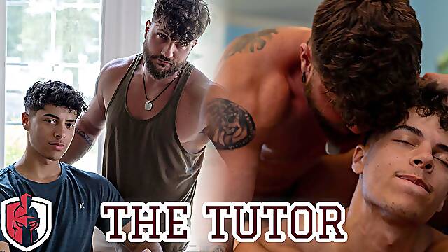 The Tutor - Heath Halo Tutors Jordan Haze on Math and Anatomy, Jordan Is Being Bratty and Gets His