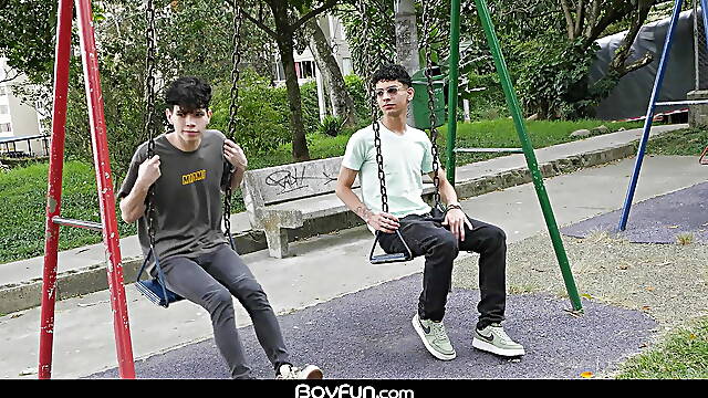 Gay Latino Teen Boys Bareback Fucking