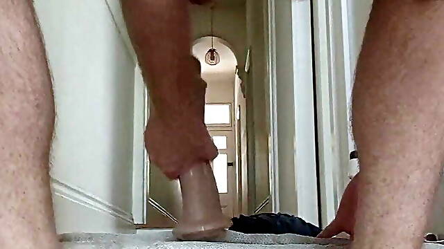 Post-bike hole play - get me to gape, rosebud and pissgasm