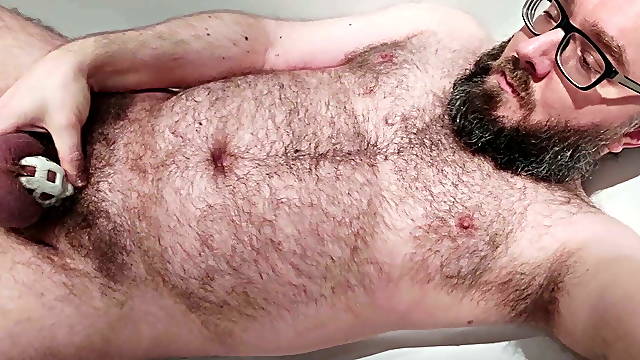 More chastity bear piss play