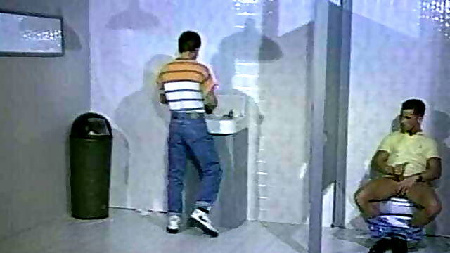 Young gay dude was not able to give  whipping the worm at public conveniences man  mango-by