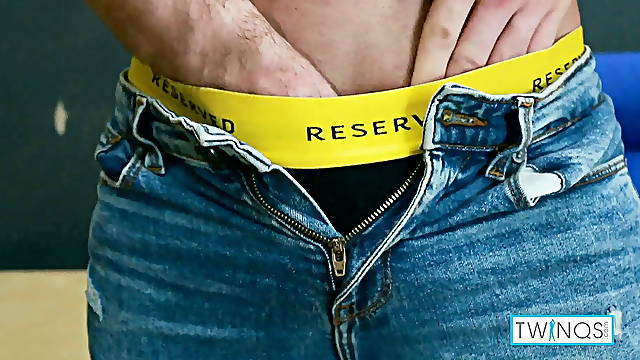 Muscular Fuckboy Jackson Milks His Throbbing Dick And Cums!