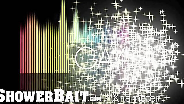 ShowerBait Interracial Fuck With Two HUNG Hunks