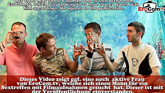 Homemade amateur bareback groupsex orgy with mouth creampie