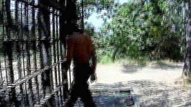 Soldier finds a prisoner and makes rough hot anal sex with him with violent cumshot