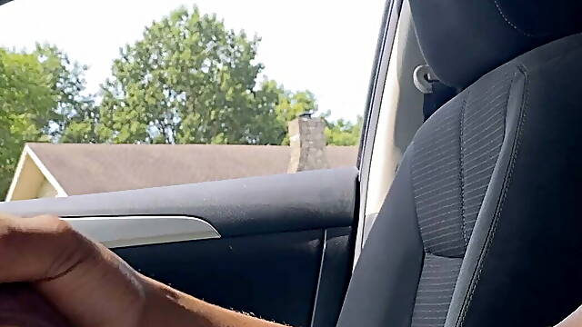 OLD DADDY CATCHES ME WITH MY COCK OUT! 