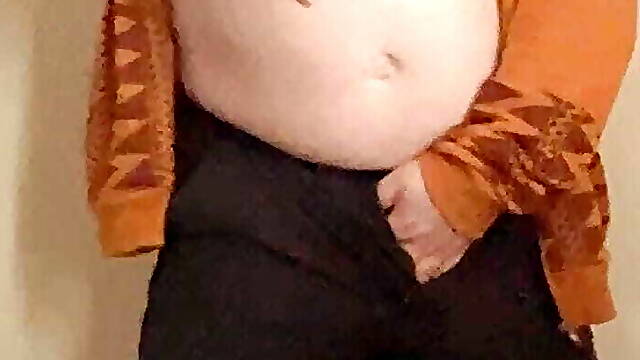 Doing a Little striptease dance....