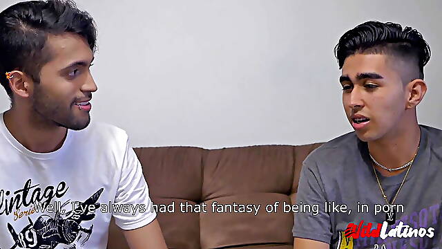 Young Latin Sebas Cruz Covering Camilo Brown's Face In Cum For Wild Latinos