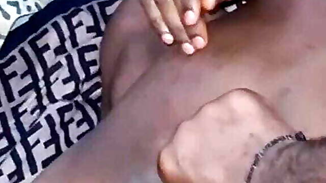 Threesome with ghetto dudes on movie time 