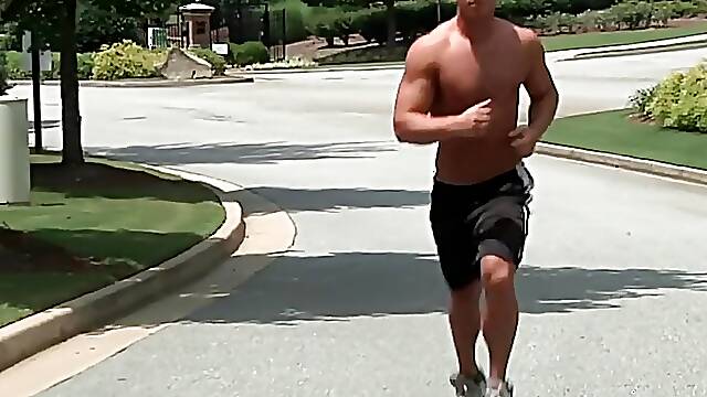 TWINKPOP - Horny Johnny Rapid Finds Dustin Tyler Outside His House &amp; Invites Him For A Quick Fuck