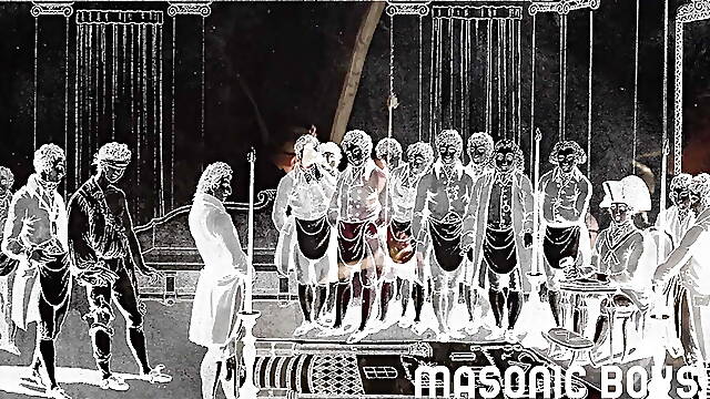 MasonicBoys Adam Snow fucks Logan Cross bareback hard