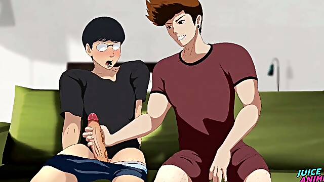 Kaue-Hunter Ep 01 part 2 - how to win over a straight virgin nerd - Hentai Bara Yaoi