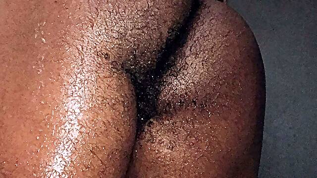 I came on my own hairy ass. Come lick it up. What do you want to do to me😈 Sub to my OF and tip...
