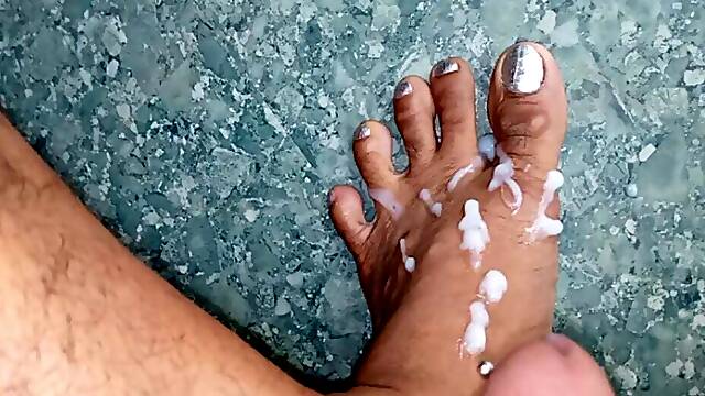 Polish toenails fetish of a fan lets do it I really enjoyed it haha