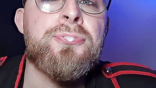 Spitting and cumming on you - POV Roleplay with Dirty Talk - Huge facial on you by Wolfgang White