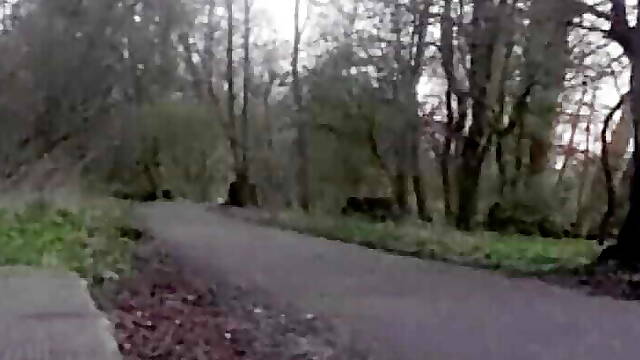 The best public anal with big fat dildo and a juich fat ass in park