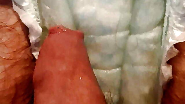 Gamer boy wets his diaper