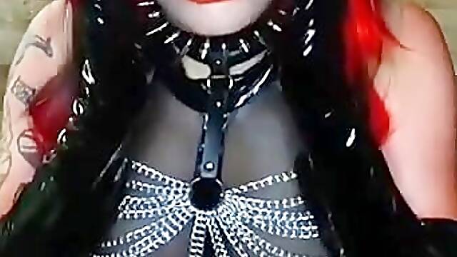Goth Girl Female Mask