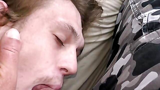 Straight Virgin Teen Gets His Tight Hole Stretched By Daddy Bareback POV