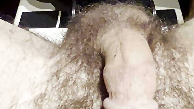 Sissy cumslut cumming for 3 straight minutes and then a big squirting orgasm finish