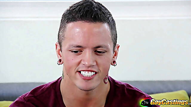 Tyler Lee Spreads His Ass Wide For The Casting Agent