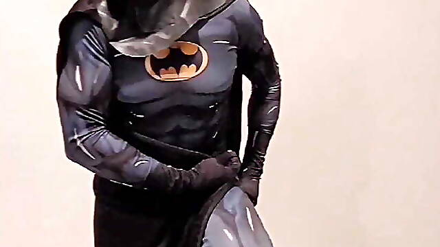 Batman BIG COCK and BIG CUMSHOT Batmans Adventures Episode One Cosplay
