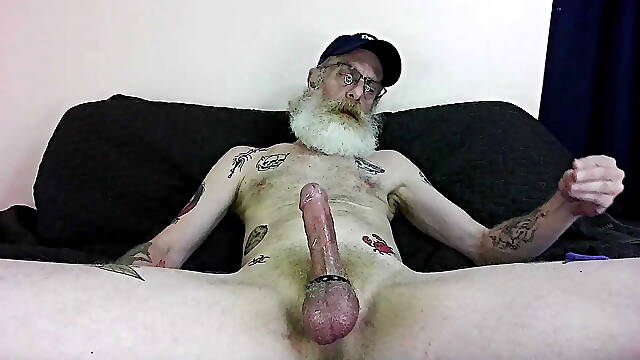 JerkinDad14 - Watch Me Masturbate My Cock And Experience The Ulitmate Pleasure In Penis Masturbation