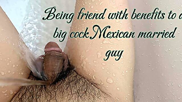 Matured married white man having a friendship with benefits to a younger hot big cock Mexican guy