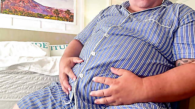 Masculine Sausage Thick Fingers. Man Hands and Cum