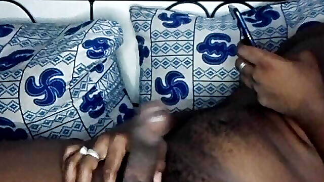 Masturbation cock huge and black