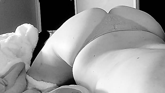 Fatass white boy loves black men