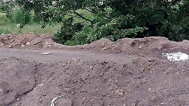 Jungle evening Akele Dekh Ke man Kar Gaya sex ka