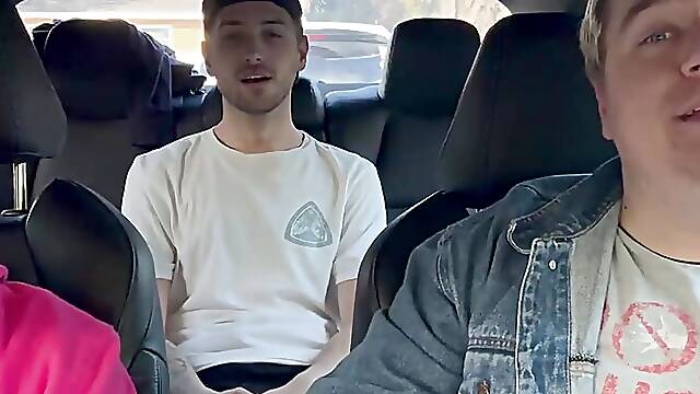 Dimitri Hops In For Some Foot Action With Matt And Ryder