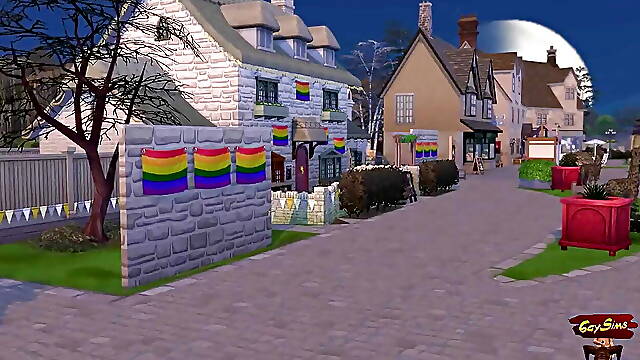 Pride Parade Cuck Adventure with a Hot Stranger - Wickedwhims