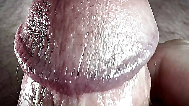 Squirts from white penis