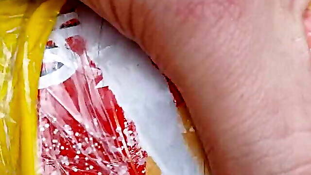 Cum in forest pocketpussy