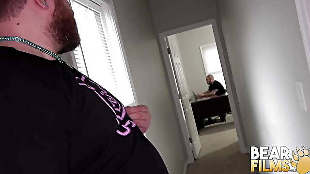 BEARFILMS Horny Wayne Ellis Fucked Dodger Big Bear Hole