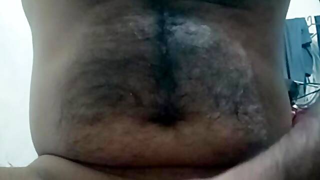 Hand job with cumming in slow motion