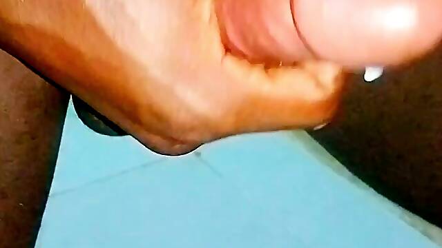 I masturbated very well when I was alone at home