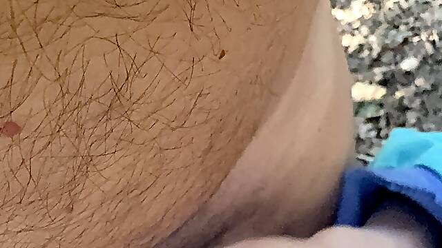 Cruise in the woods, married grandpa sucked my dick and made me cum