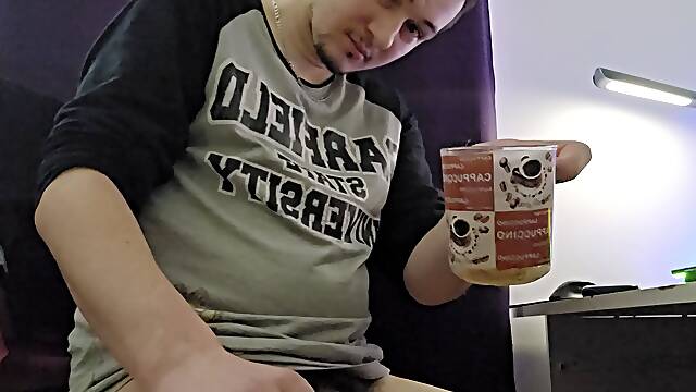 First I Drink Coffee, Then Sperm