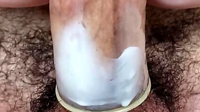 Im happy fucking my doll and I put on a condom to save my milk