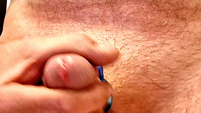 Releasing some cum after a long day at work