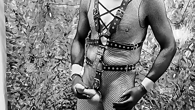 Hot Retro Solo Masturbation With Juicy Hard Cock